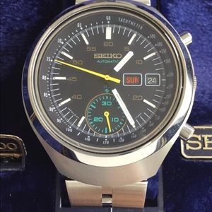 1976 Seiko 6139-7109 “Darth Vader Helmet” Not Used